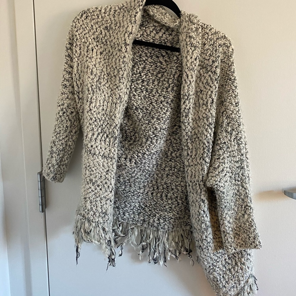 B&w cardigan